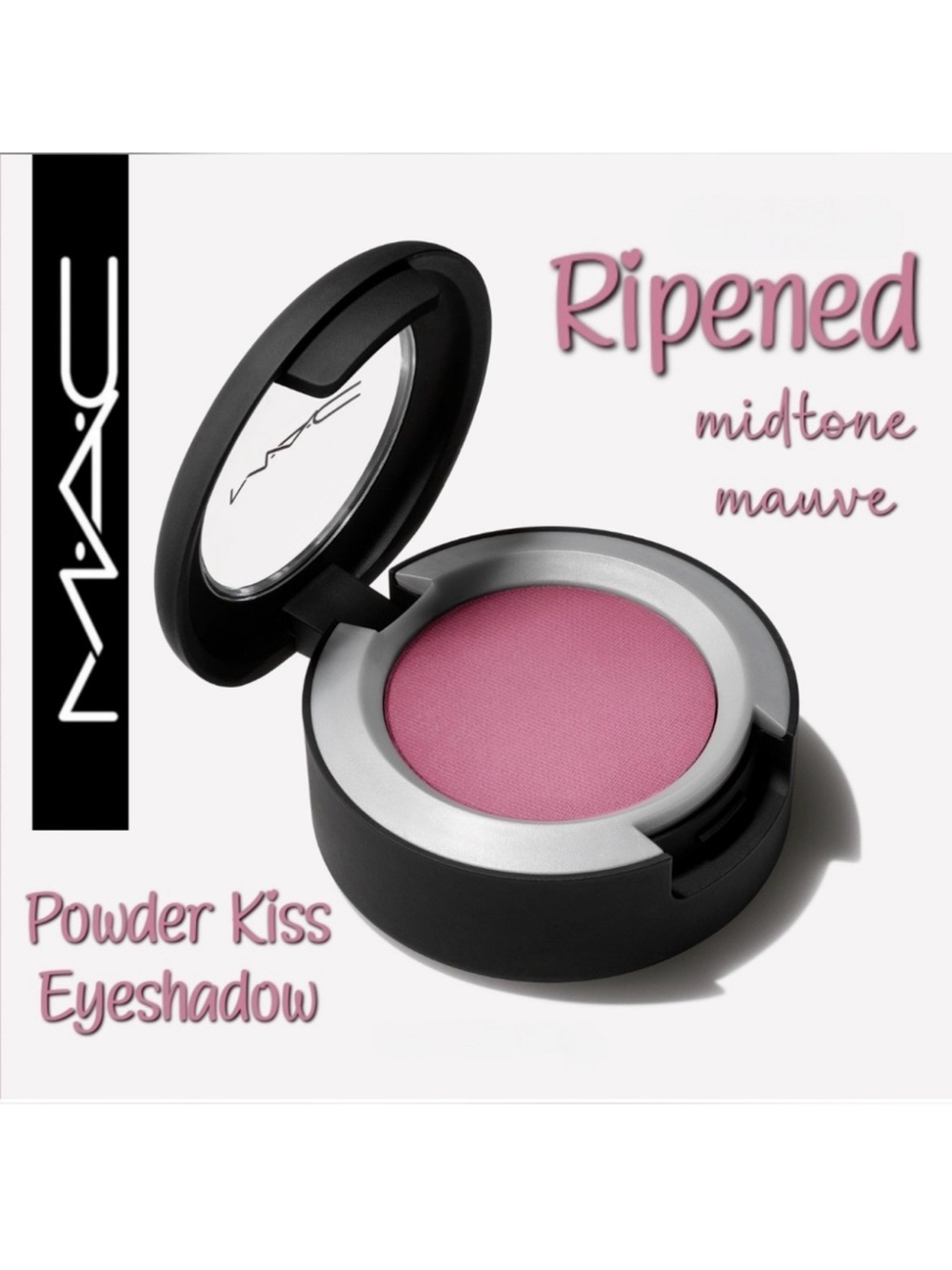 Mac Powderkiss Eyeshadow Ripened Midtown Mauve Brand New in Box Authentic